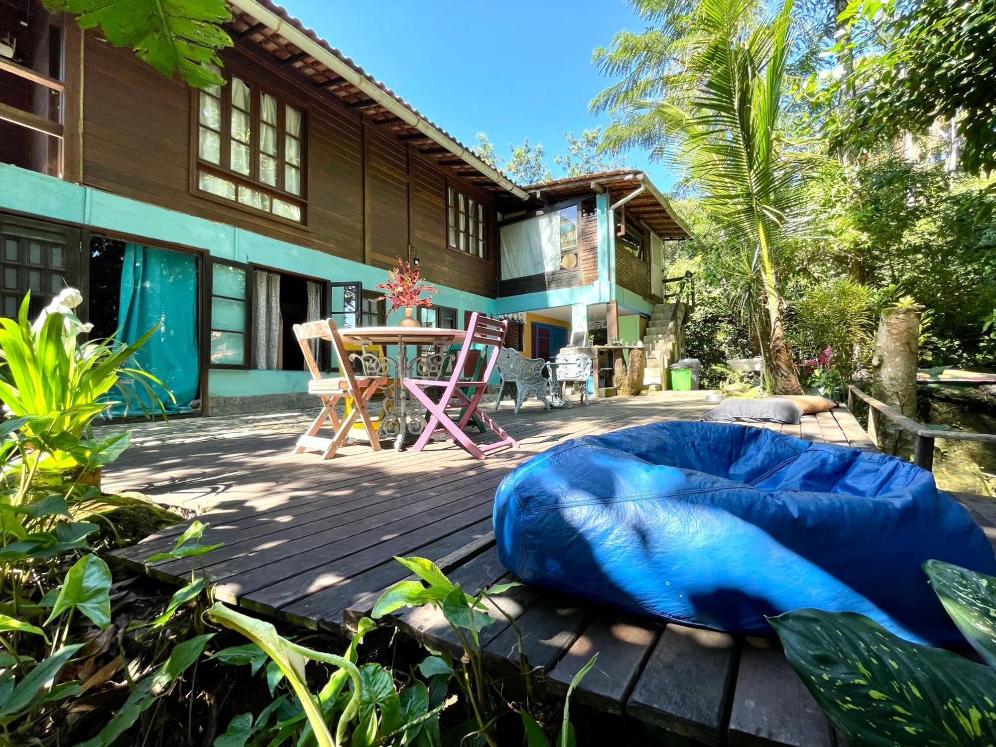 Casa Selva - Vila Do Abraao - Ilha Grande ภายนอก รูปภาพ